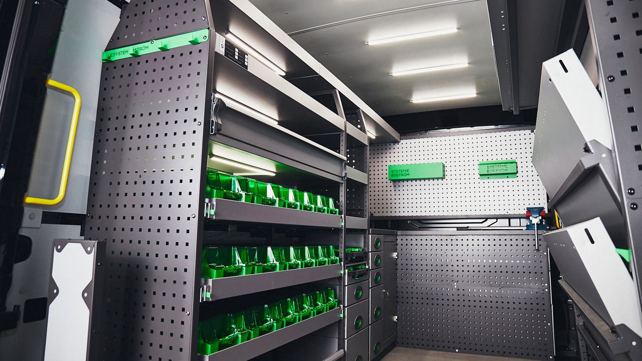 Bedrijfswageninrichting